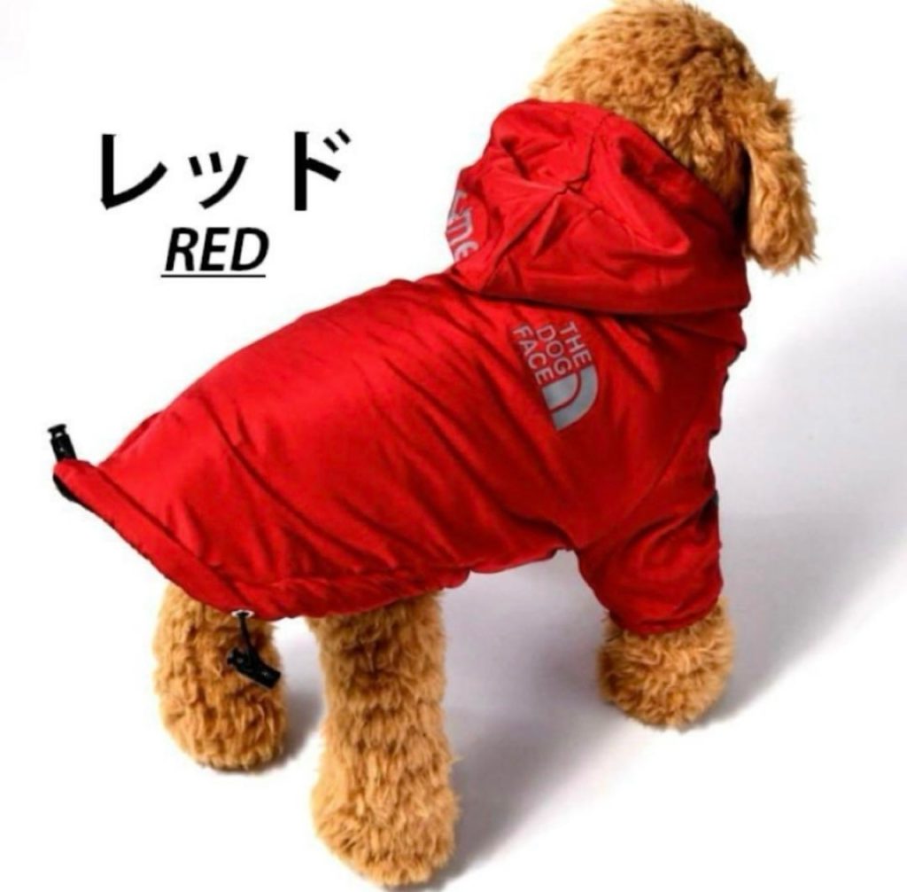 The Dog Faceのマウンテンパーカー(赤)