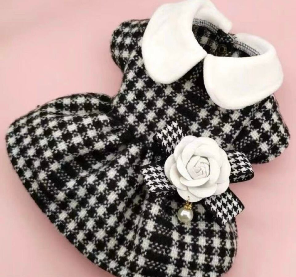 ICOUCHIのチェックのワンピース